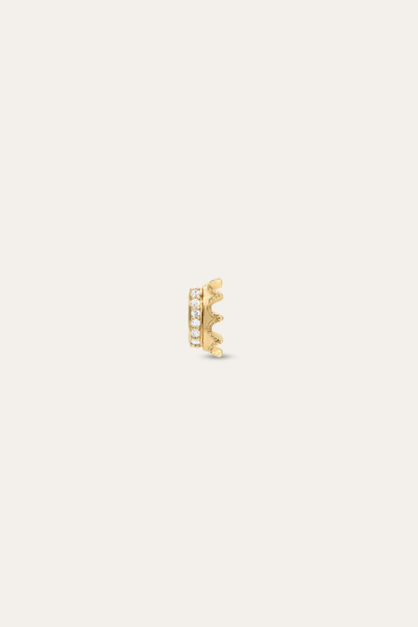 Adina Reyter Pave Crown Mini Bead Bead