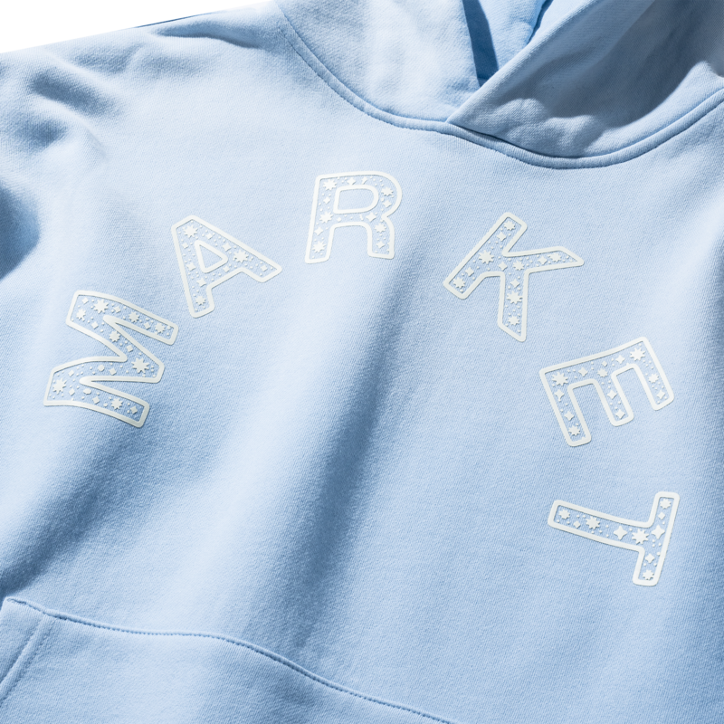 MARKET Starry Arc Hoodie - Ice Blue