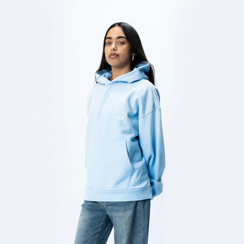 MARKET Starry Arc Hoodie - Ice Blue