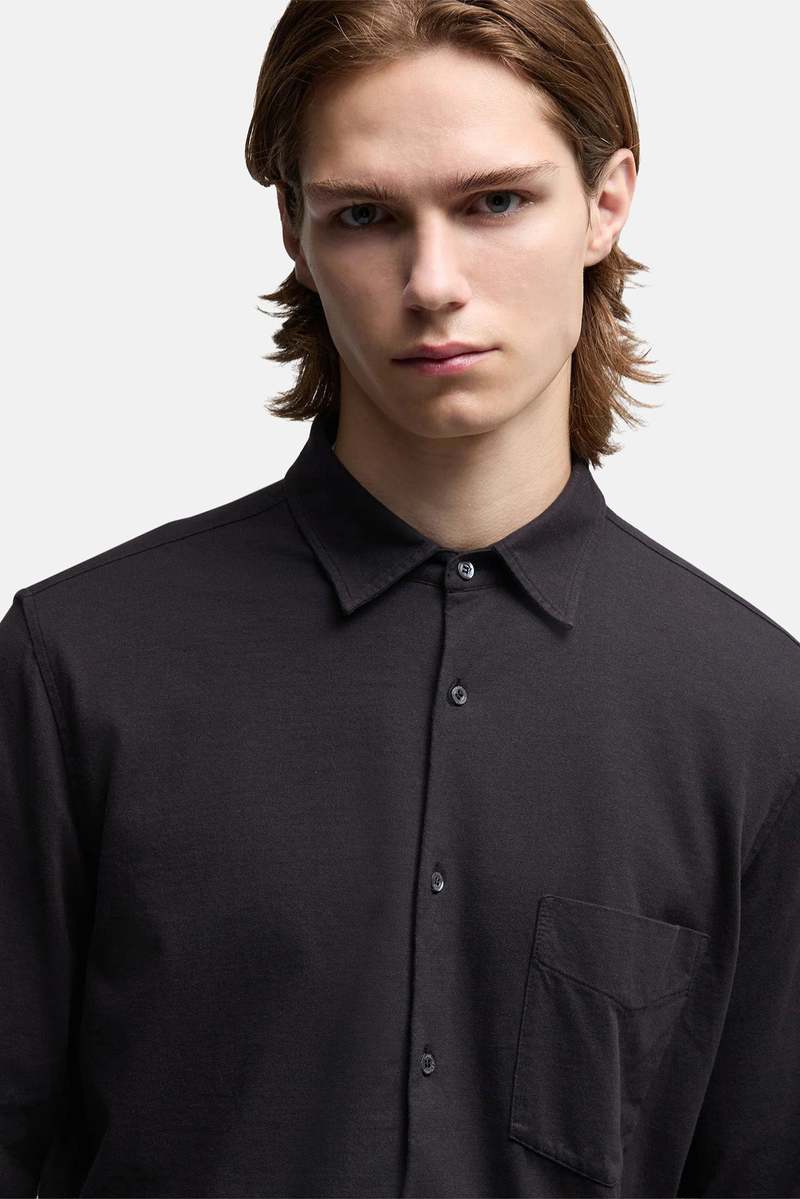 Aspesi Camicia Jersey Button Up Shirt