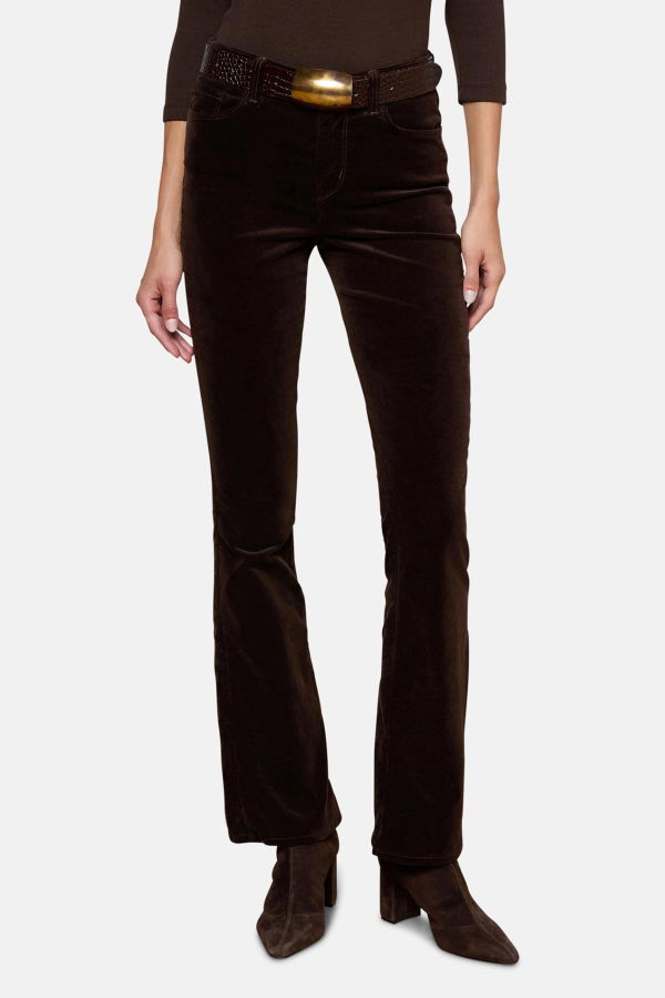 L'agence Stevie High Rise Straight Leg Pants