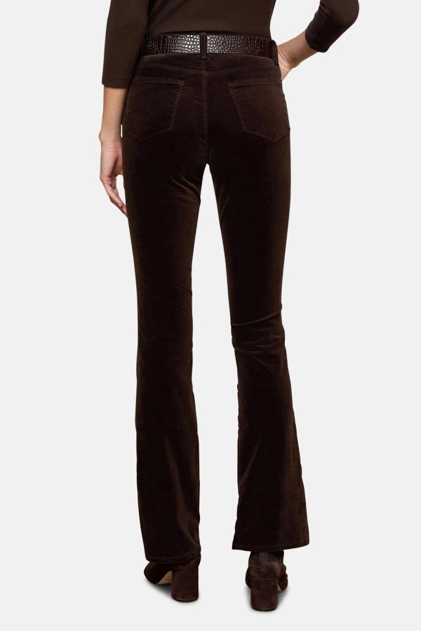 L'agence Stevie High Rise Straight Leg Pants