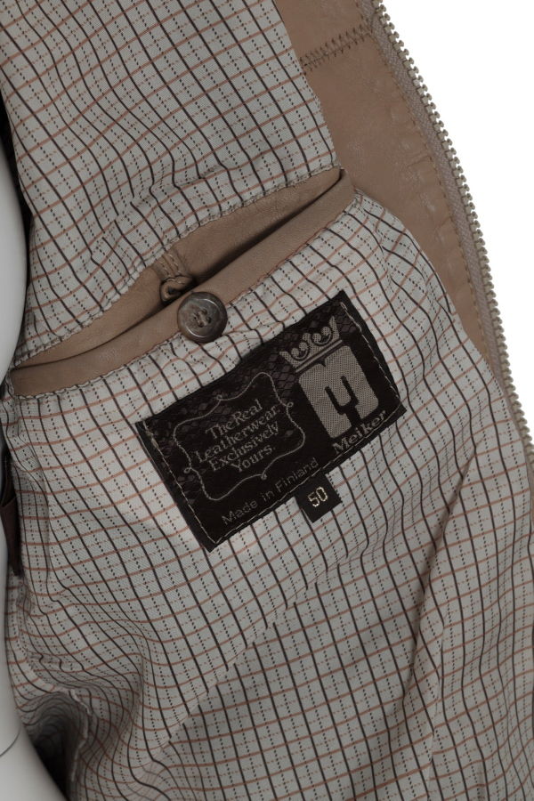 Meiker (Finland) Vintage, 1980s, Lamb Nappa