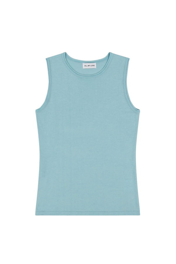 All My Love Maddie Top - Sky Blue