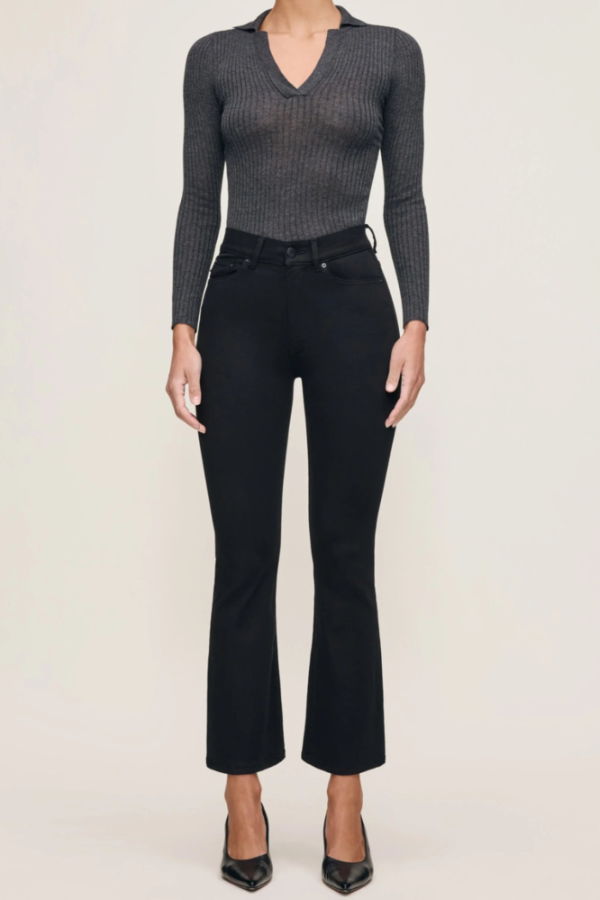 DL 1961 Bridget Boot Jeans - Hail