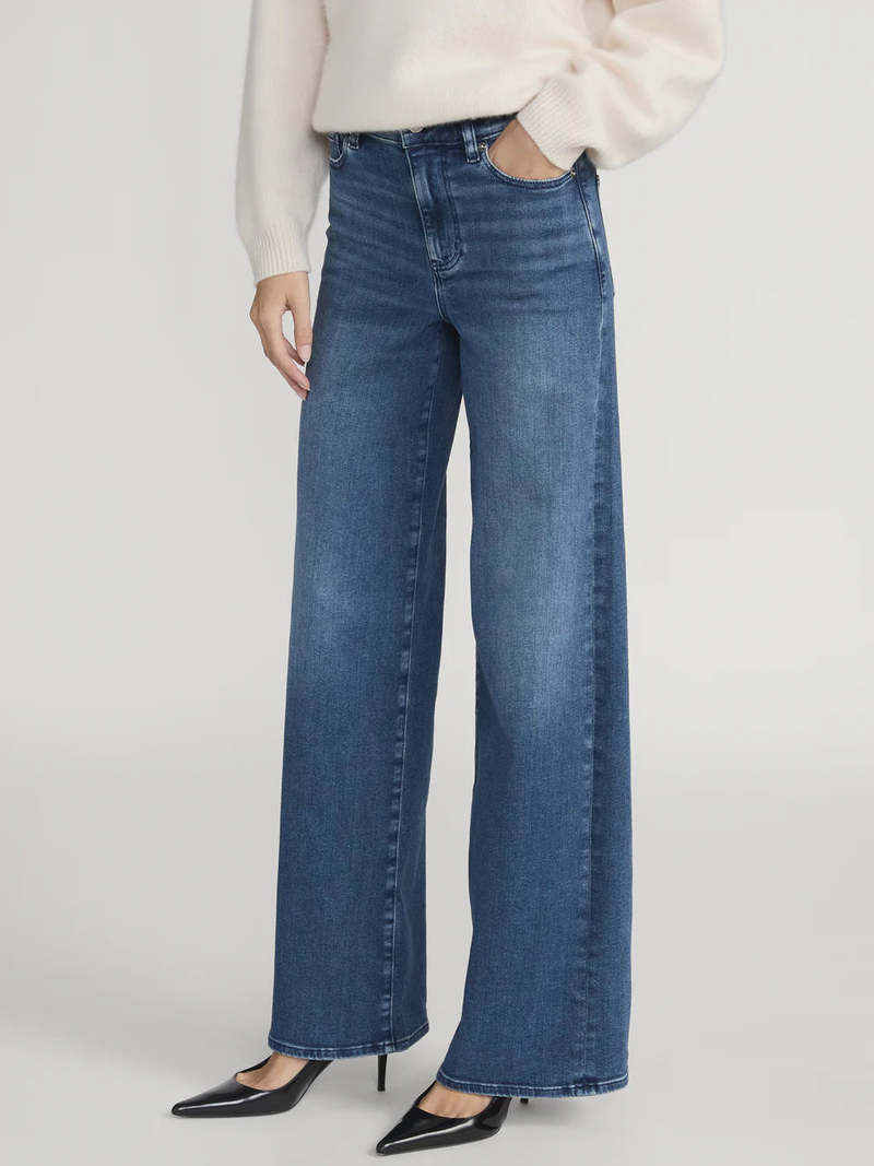 Frame Le Slim Palazzo Jeans - Reign