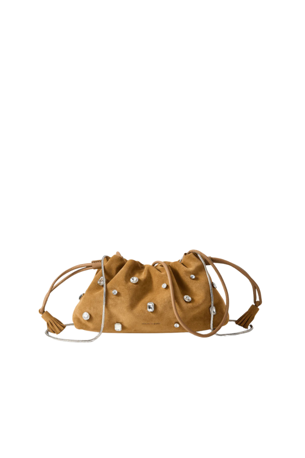 Veronica Beard Small Crystal Stash Bag - Acorn