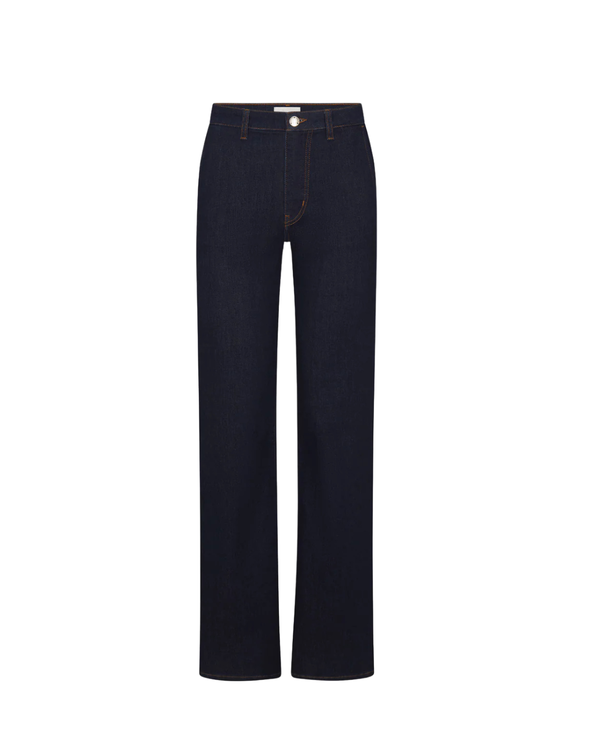 Frame Straight Trouser - Rinse