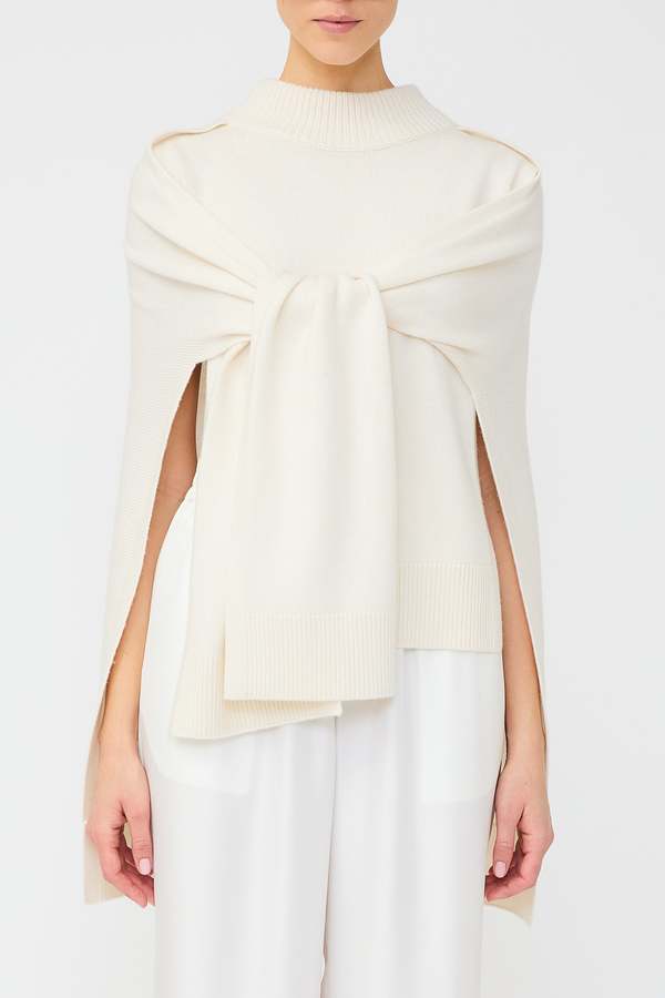 Lisa Yang Simoni Cape - Cream