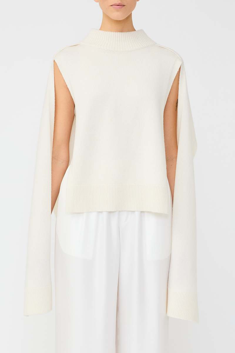 Lisa Yang Simoni Cape - Cream