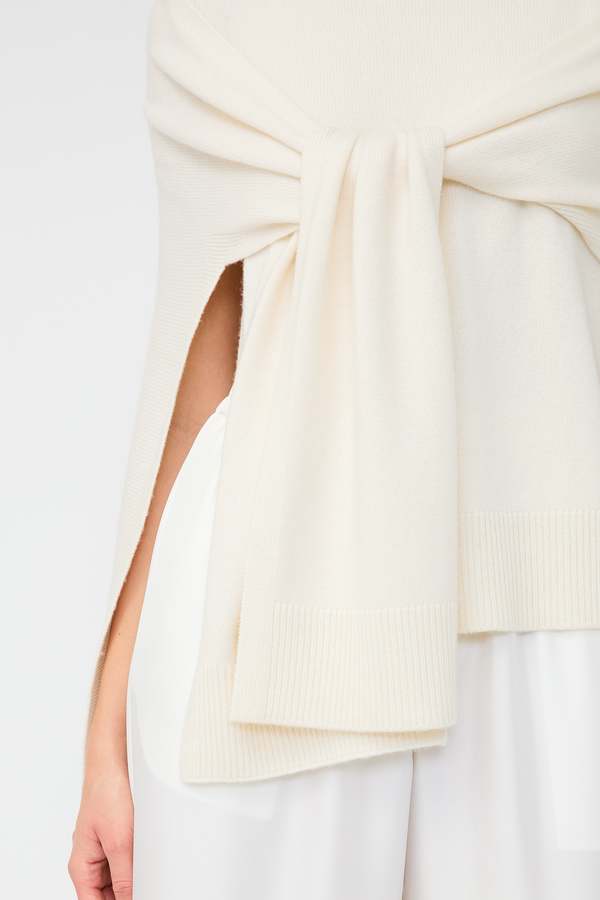 Lisa Yang Simoni Cape - Cream