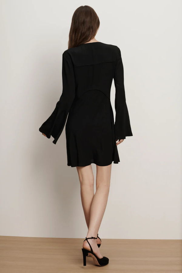 Veronica Beard Mini Ezri Dress - Black
