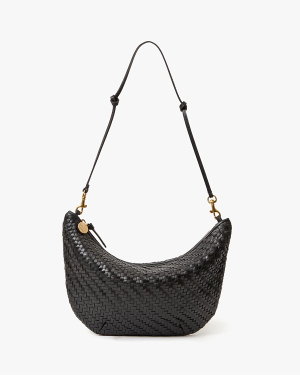 Clare V. Lune Woven Zig-Zag Shoulder Bag Clare V. Lune Woven Zig-Zag Shoulder Bag