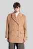 Ganni Coat - Beige - Thumbnail 1