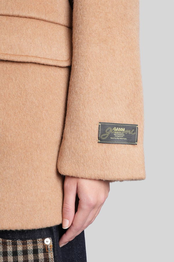 Ganni Coat - Beige