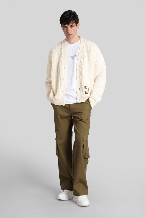 Off-White Cardigan - Beige