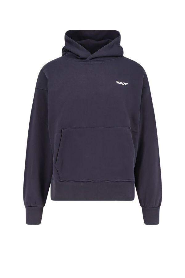 Barrow Cotton Hooded Sweatshirt - Gray