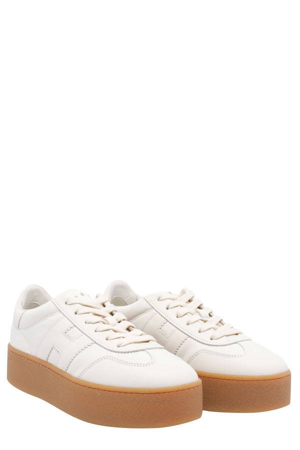 Hogan H698 Allacciato H Sneakers - White