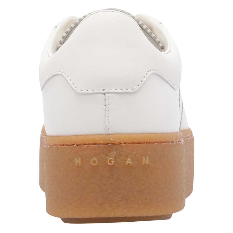 Hogan H698 Allacciato H Sneakers - White