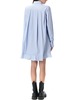 sacai Striped Shirt Dress - Lightblue Stripe - Thumbnail 2