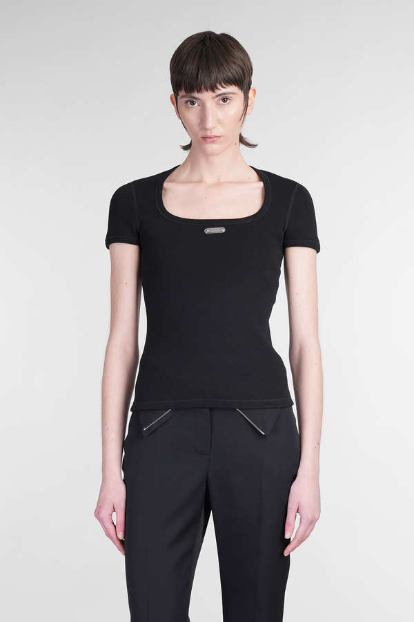Alexander McQueen Topwear Tank Top - Black