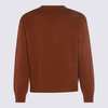 Marni Wool Knitwear Sweater - Maroon - Thumbnail 2