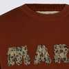 Marni Wool Knitwear Sweater - Maroon - Thumbnail 3