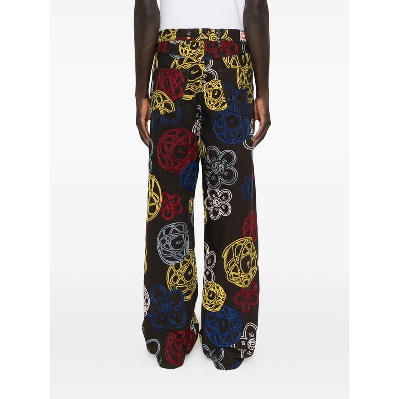 Kenzo Pant - Brown/Yellow