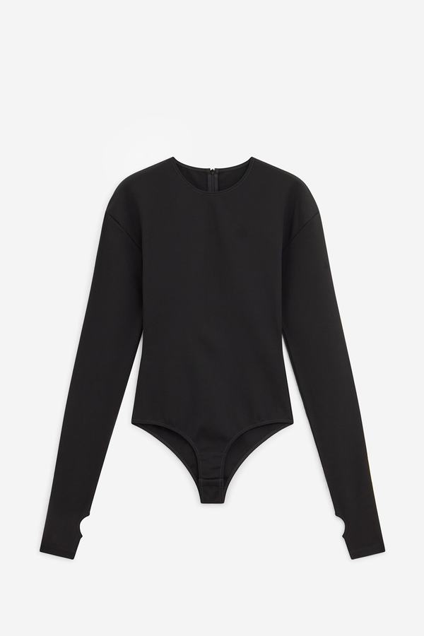 MM6 Maison Margiela Body Bodysuit - Black