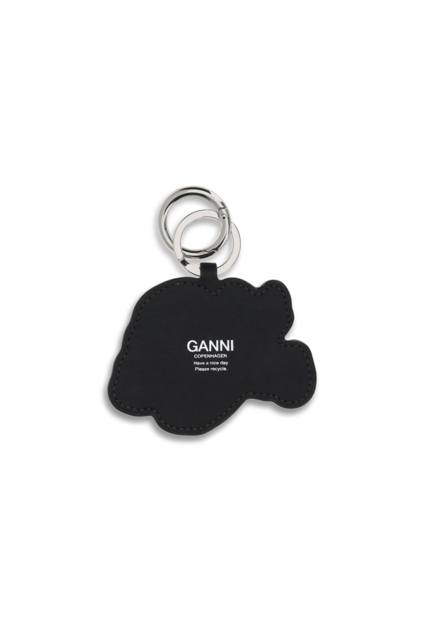 Ganni Puppy Keychain