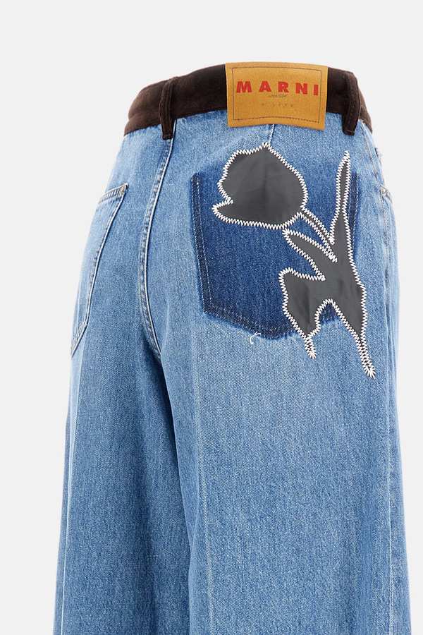 Marni Trousers - Clear Blue