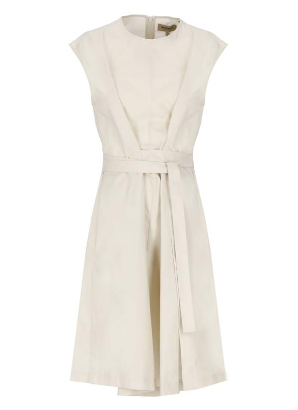 Woolrich Cotton Belted Dress - Beige