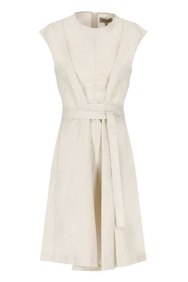 Woolrich Cotton Belted Dress - Beige