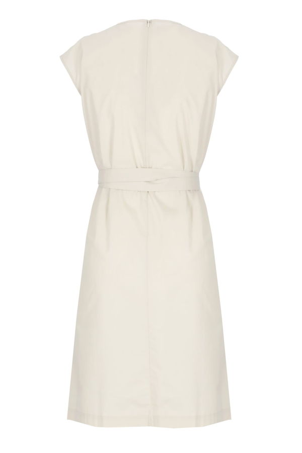 Woolrich Cotton Belted Dress - Beige