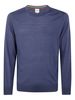 PAUL SMITH Wool Crewneck Sweater - Blue - Thumbnail 1