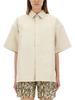 Jil Sander Heavy Cotton Shirt - Beige - Thumbnail 1