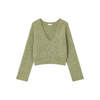 Ganni Sweater - Green - Thumbnail 1