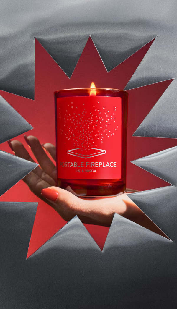 D.S. & Durga Portable Fireplace Candle