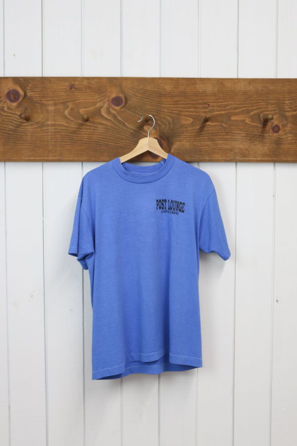 Best Regards - Upcycled Destination Goods Malibu Postcard Tee - Royal Blue