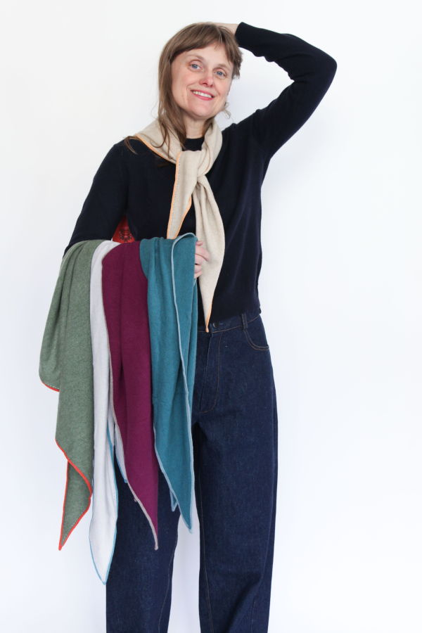 Stone Diamond Scarf Medium Scarf