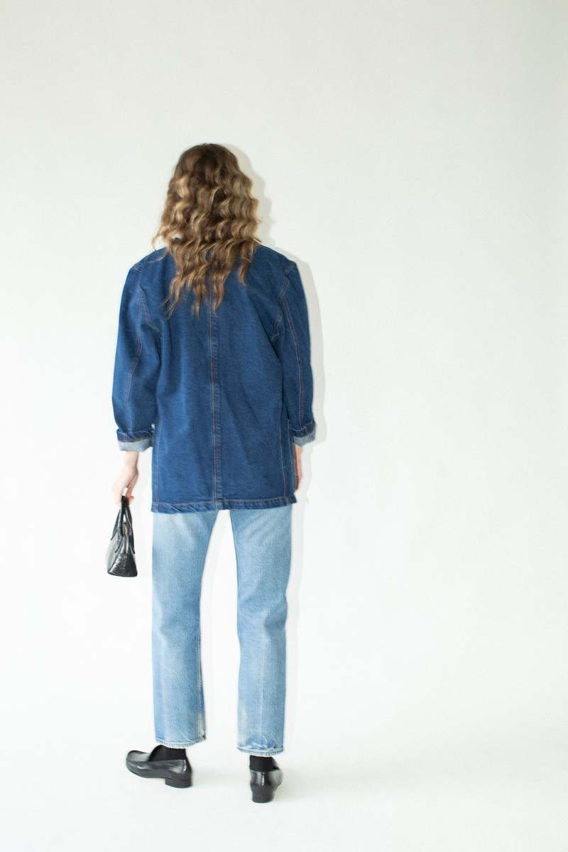 Vintage Denim Blazer