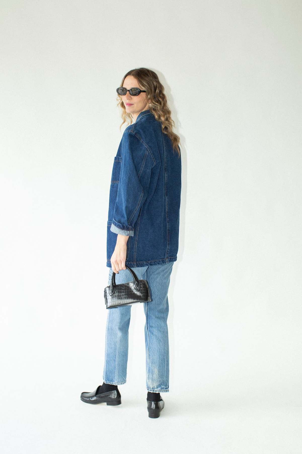 Vintage Denim Blazer - Image 5 of 6