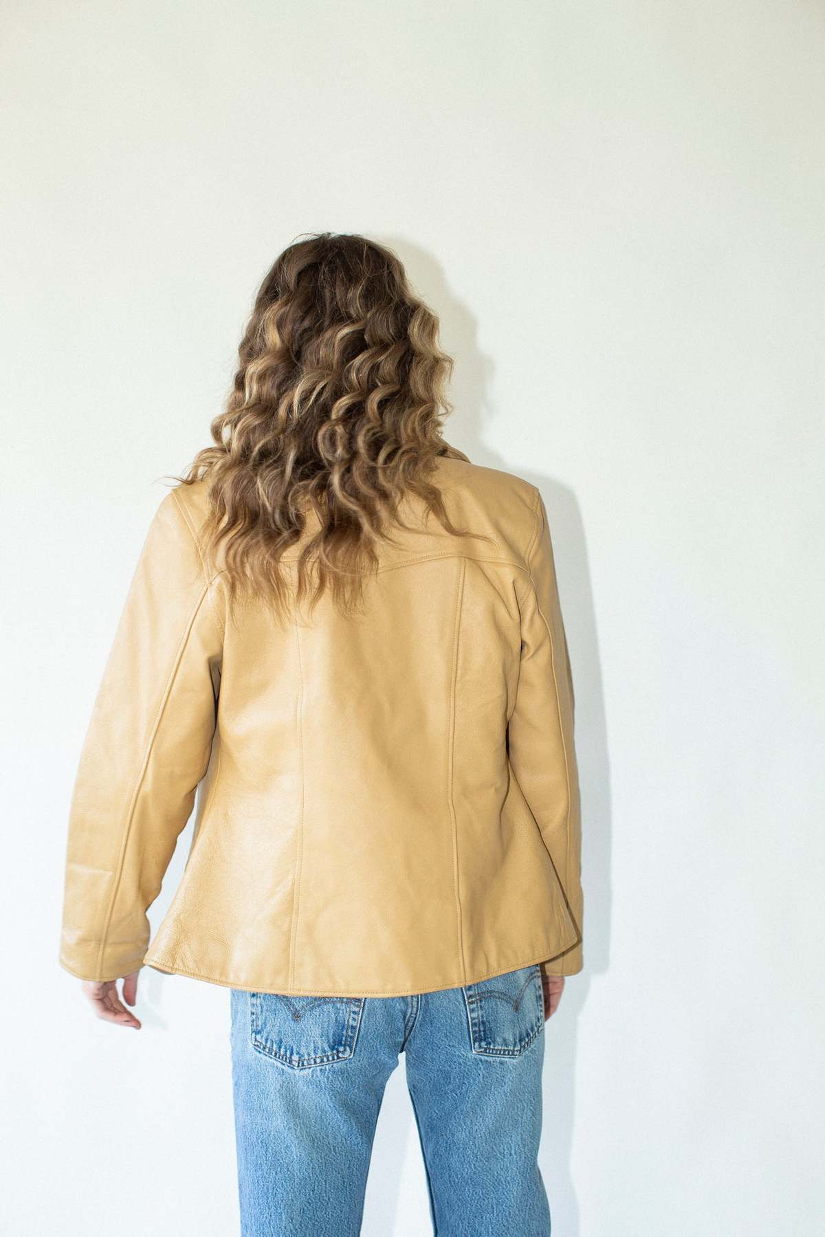 Vintage Leather Jacket - Image 6 of 7