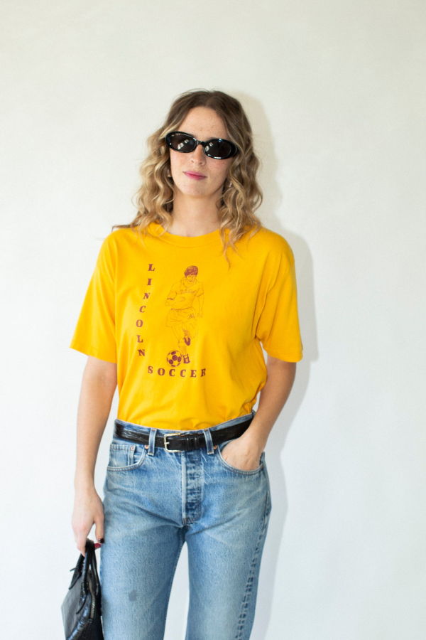 Vintage Lincoln Soccer Tee
