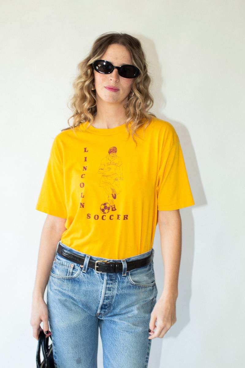 Vintage Lincoln Soccer Tee