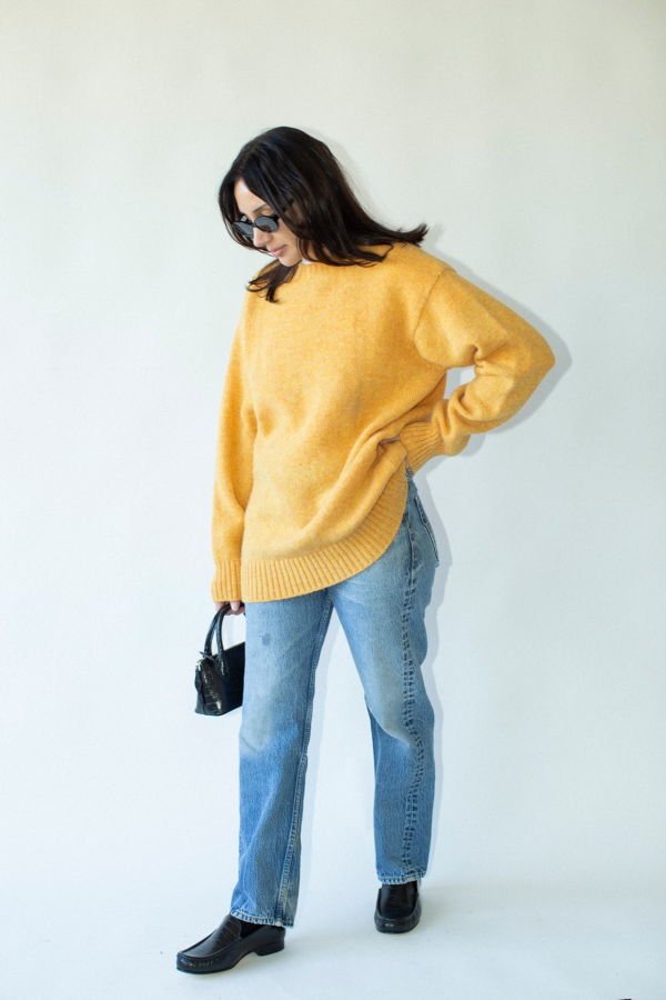 Vintage Sweater - Mustard