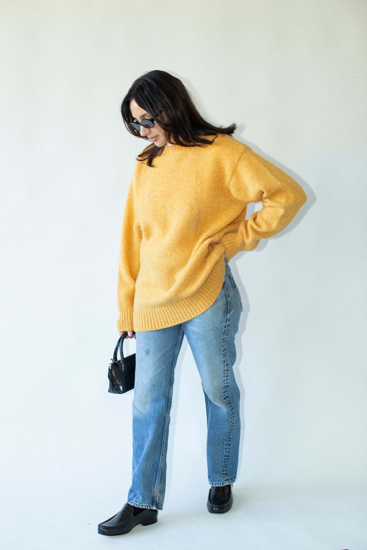 Vintage Sweater - Mustard - Image 1 of 6