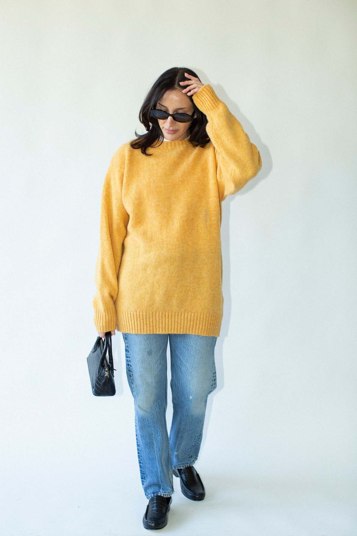 Vintage Sweater - Mustard - Image 3 of 6