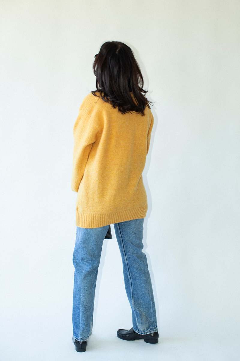 Vintage Sweater - Mustard