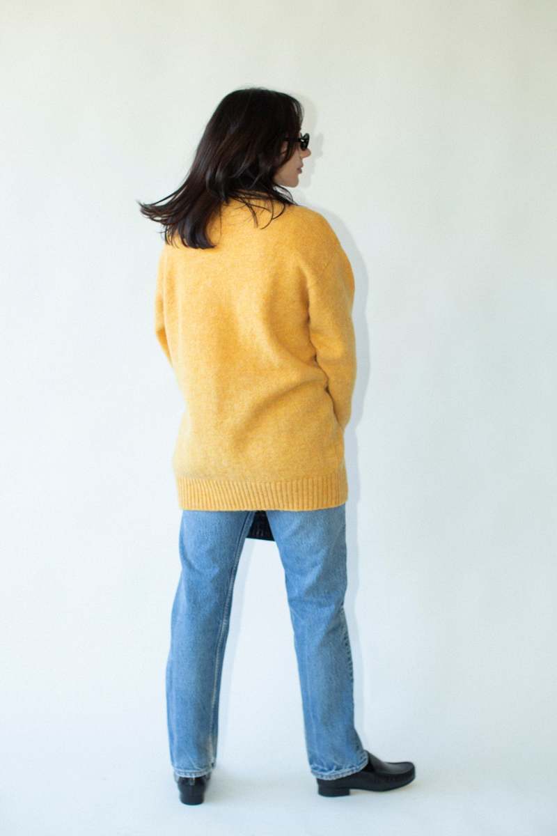 Vintage Sweater - Mustard